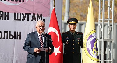 Bakan Güler, Moğolistan'da mevkidaşı Batlut ile MKE'nin açılış törenine katıldı
