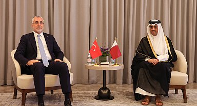Bakan Işıkhan, Katarlı mevkidaşı Al Marri ile görüştü