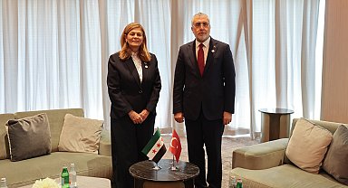 Bakan Işıkhan, Suriyeli mevkidaşı Kabawat ile görüştü