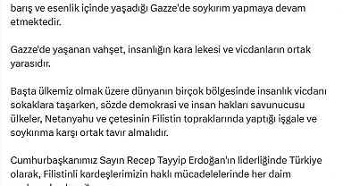 Bakan Tunç: Sözde demokrasi savunucusu ülkeler, Netanyahu ve çetesine tavır almalı