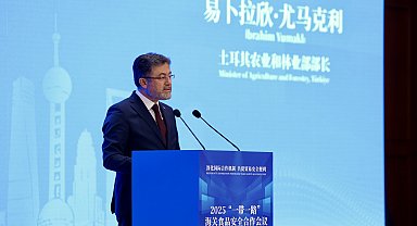 Bakan Yumaklı, Kuşak ve Yol İthalat-İhracat Gümrükler Gıda Güvenliği Konferansı'na katıldı