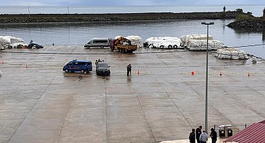 Balıkçıların bulduğu insansız deniz aracının imha edilmesi için çalışma başlatıldı