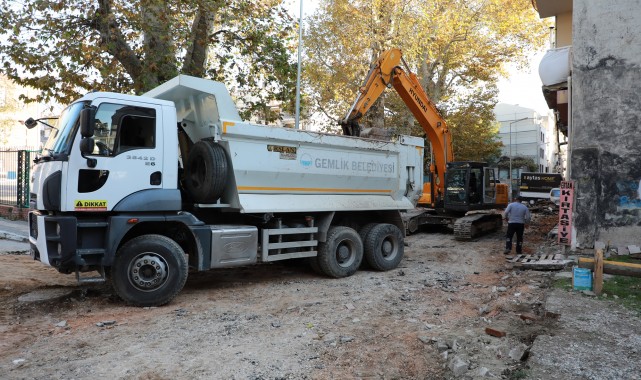 Balıkpazarı yollarında ikinci etap yenileme