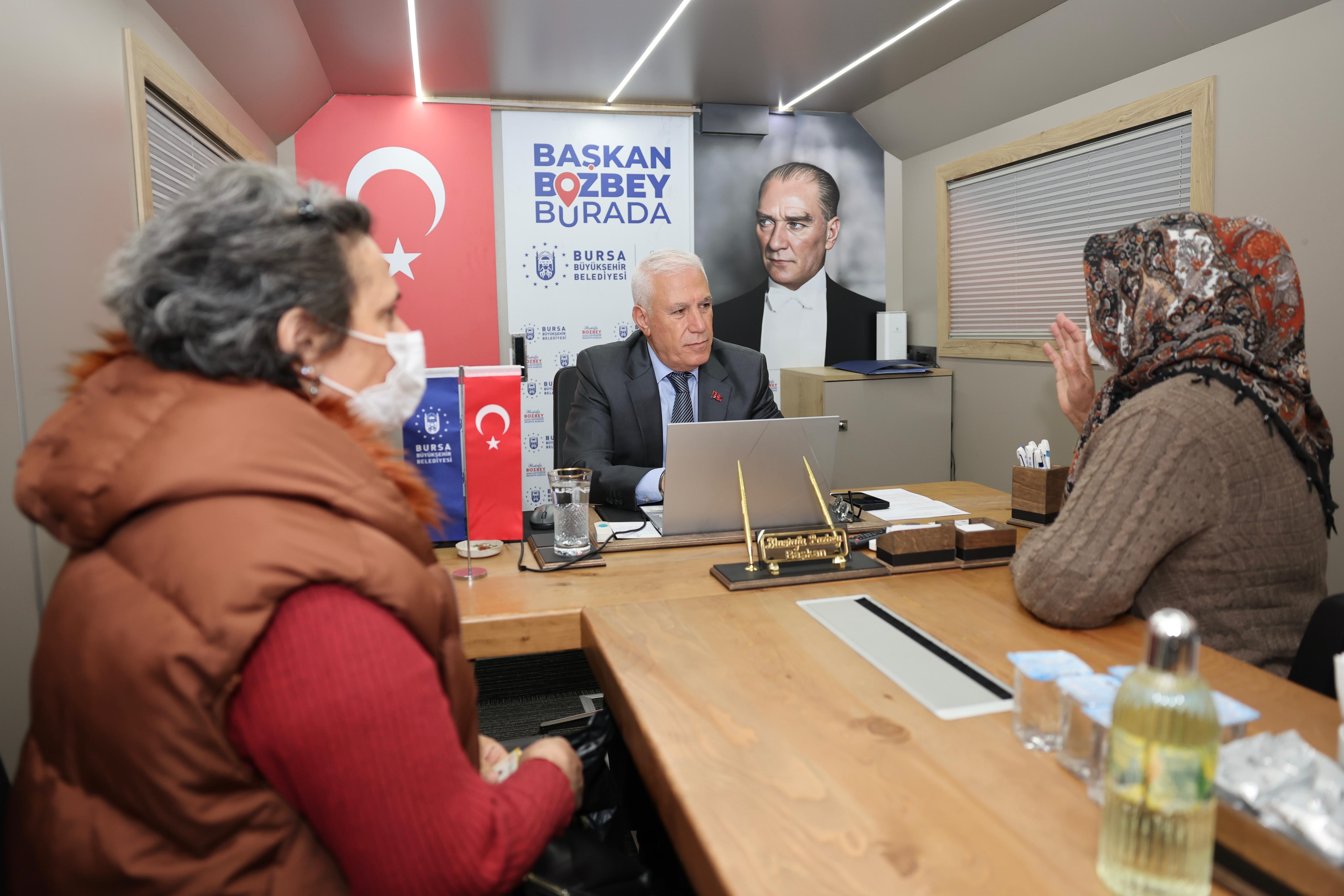 Başkan Bozbey, “Bursa’ya hizmet etmek bizim için onurdur”