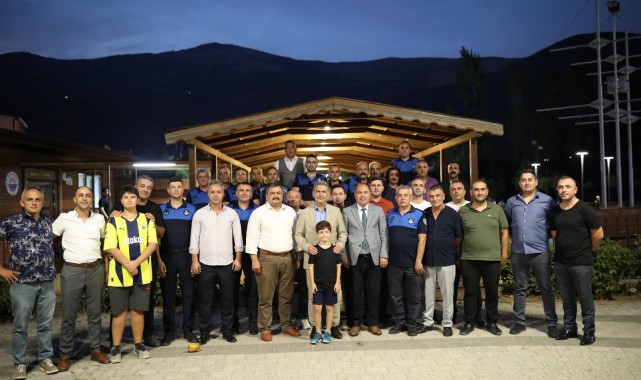 Başkan Deviren Zabıta Personeli ile Bir Araya Geldi