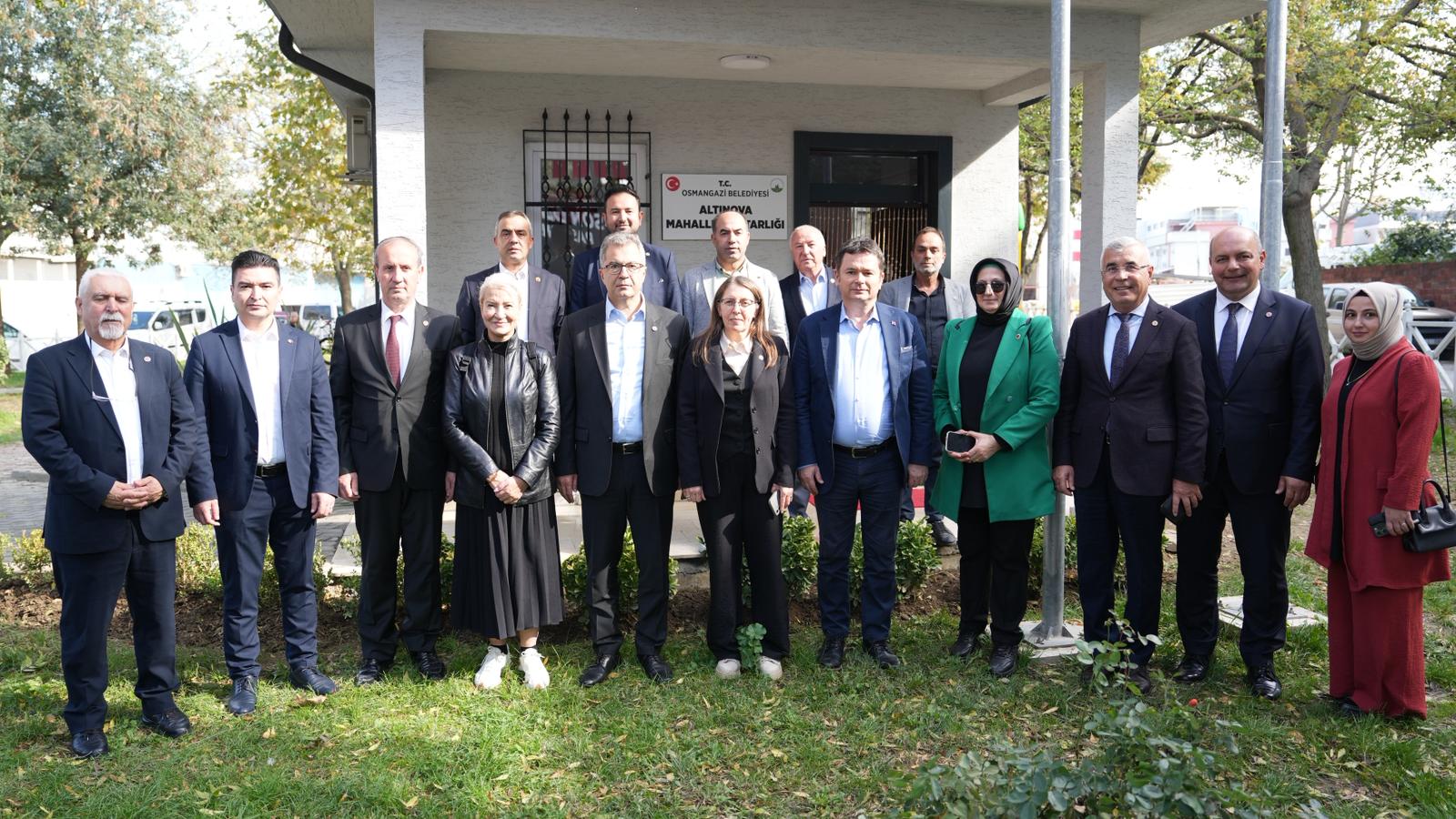 Başkan Erkan Aydın’dan Altınova Mahallesi'ne Ziyaret