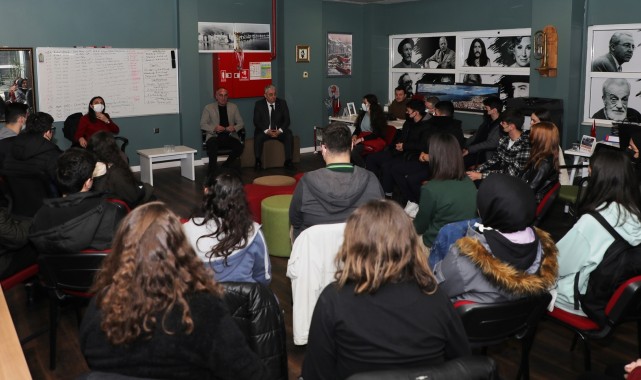 Başkan Sertaslan gençlerle bir araya geldi