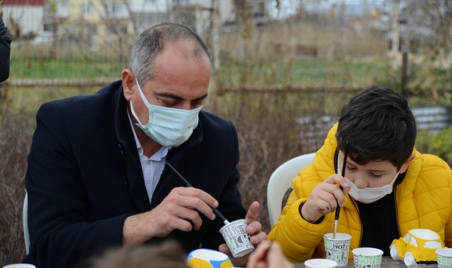 Başkan Sertaslan özel çocuklar ile buluştu