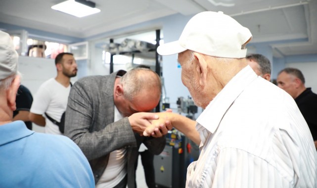 Başkan Sertaslan, “Yaşlılarımızın hayatlarını kolaylaştırmaya devam edeceğiz”