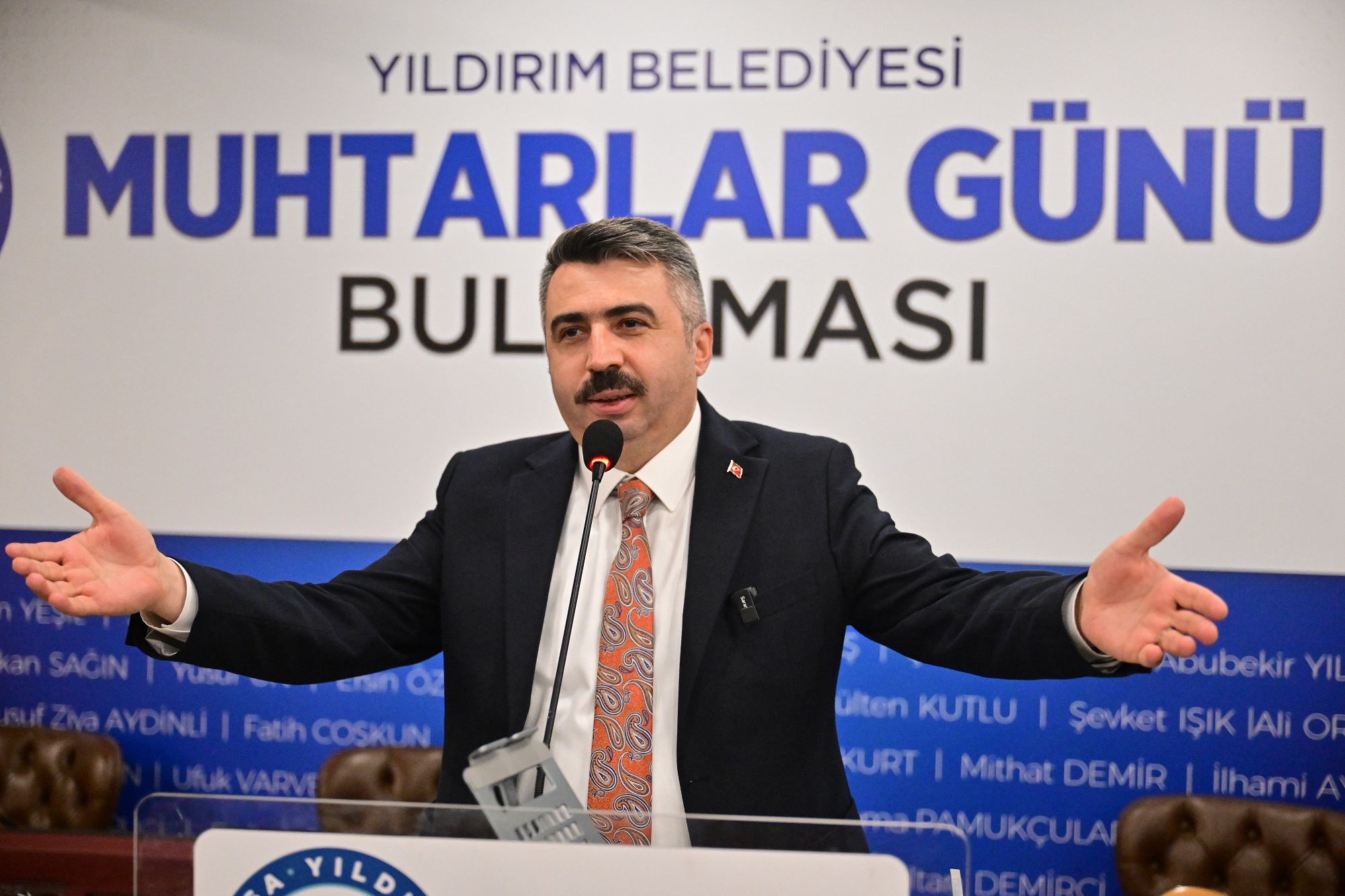 Başkan Yılmaz’dan Muhtarlara Kutlama