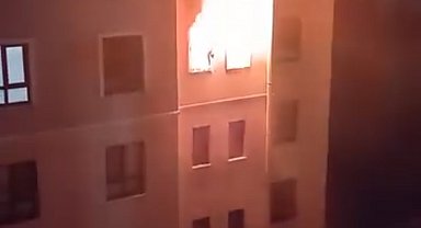 Batman'da apartman dairesinde yangın: 1 ölü, 14 kişi dumandan etkilendi