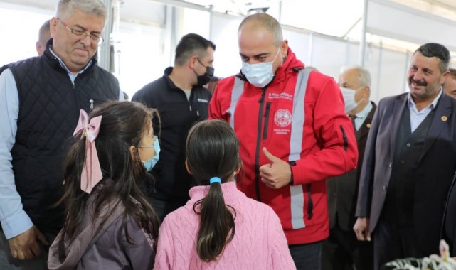Belediye Başkanımız Mehmet Uğur Sertaslan Kitap Fuarı’nı ziyaret etti