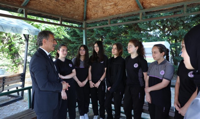 Belediye Başkanımız Şükrü Deviren Gemlik Fen Lisesi'ni ziyaret etti