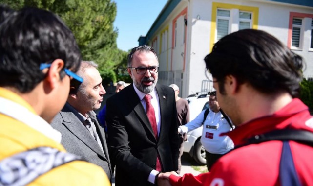 Belediye Başkanımız ve Başkan Yardımcılarımızla bi...