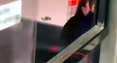 Belediye otobüsü şoförüne sopalı saldırı kamerada