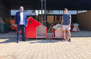 Belediyeye duygulandıran bağış