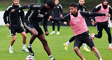 Beşiktaş günü tek antrenmanla tamamladı