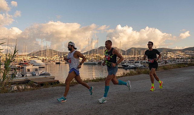 Bodrum Yarı Maratonu'na 24 ülkeden 2 bin 150 sporcu katıldı