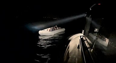 Bodrum'da 21 kaçak göçmen kurtarıldı, 33 kaçak göçmen yakalandı