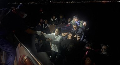 Bodrum'da 43 kaçak göçmen ile 1 organizatör yakalandı
