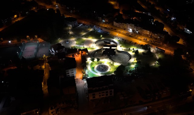 Bölge Parkı artık ışıl ışıl
