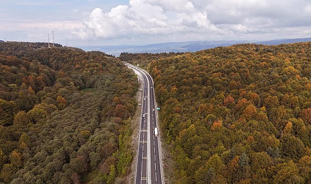 Bolu Dağı'nda sonbahar güzelliği
