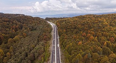 Bolu Dağı'nda sonbahar güzelliği