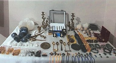 Bolu'da kaçak tarihi eser operasyonu: 1 gözaltı