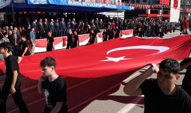 Bursa’da Cumhuriyet Bayramı coşkusu