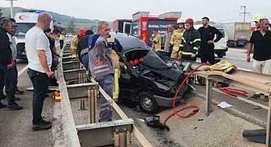 Bursa'da feci kaza: 4 yaralı