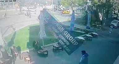 Bursa'da şiddetli lodos tabelayı uçurdu...