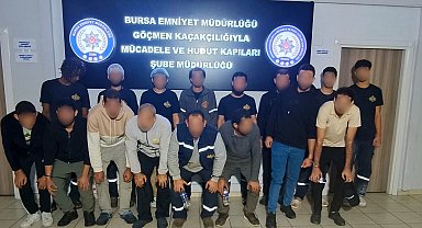 Bursa'da kaçak göçmenlerin çalıştırıldığı iş yerine baskın: 1 gözaltı