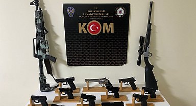 Bursa'da silah operasyonu: 1 tutuklu