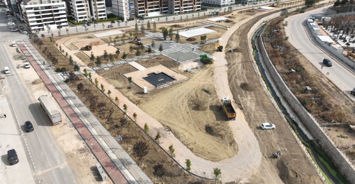 Büyükşehir'in ‘Yeşil’ yatırımları kente nefes aldırıyor