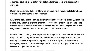 Cevdet Yılmaz: Bütüncül programımızı kararlı şekilde uygulamaya devam edeceğiz