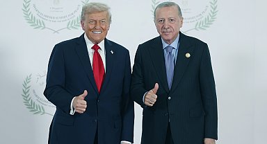 Cumhurbaşkanı Erdoğan, Barış Zirvesi'nde aile fotoğrafı çekimine katıldı