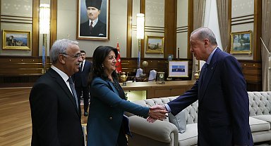 Erdoğan, DEM Parti heyetini kabul etti