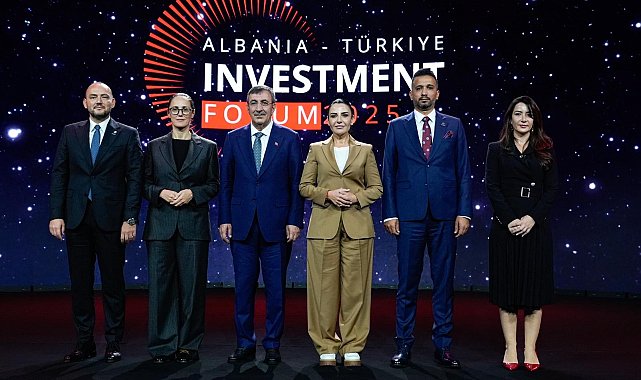 Cumhurbaşkanı Yardımcısı Yılmaz, 'Arnavutluk-Türkiye Yatırım Forumu 2025 Açılış Töreni'ne katıldı