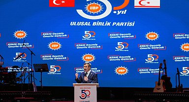 Cumhurbaşkanı Yardımcısı Yılmaz, Ulusal Birlik Partisi'nin 50'nci Yıl Resepsiyonu'na katıldı