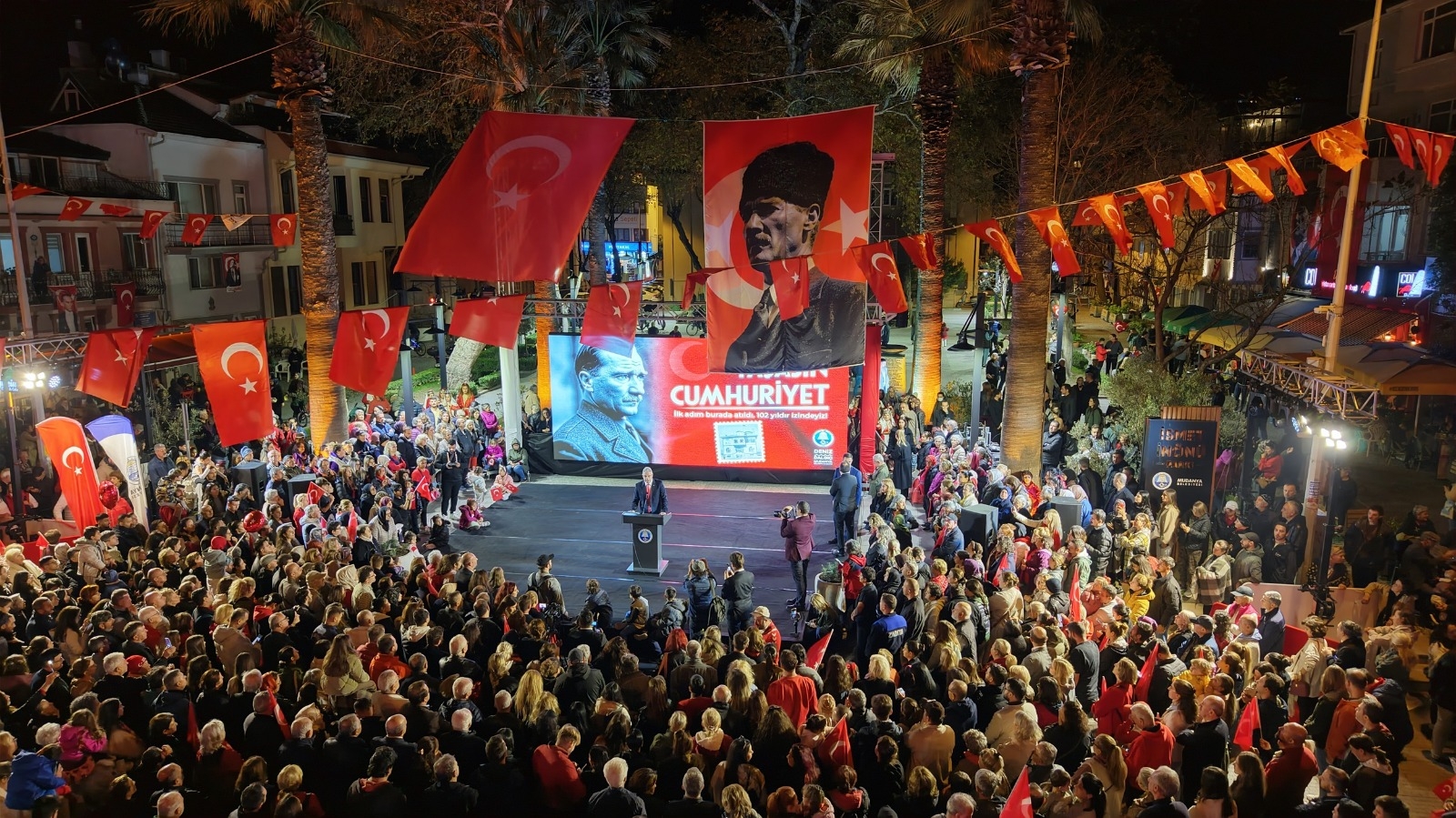 Cumhuriyet’in Kalbi Mudanya’da Attı