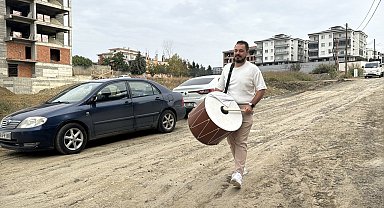 Davullu- manili bozuk yol tepkisi
