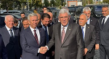 Dervişoğlu'ndan Mansur Yavaş'a ziyaret