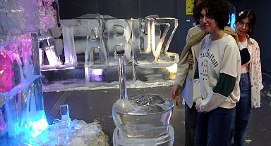 Dev buz kalıplarına işlenen Erzurum kültürü, Ata Buz Müzesi'nde sergileniyor