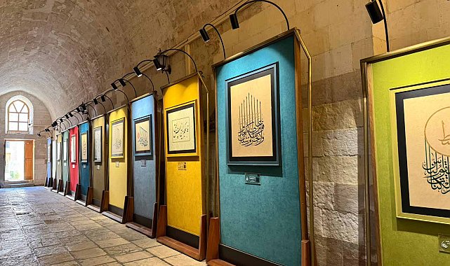 Âdil-i Mutlak Hat Eserleri Sergisi, Mardin'de sanatseverlerle buluştu
