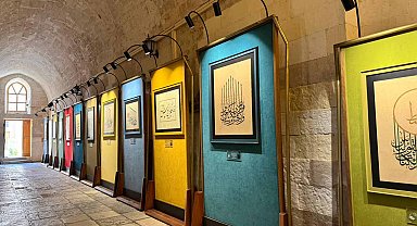 Âdil-i Mutlak Hat Eserleri Sergisi, Mardin'de sanatseverlerle buluştu