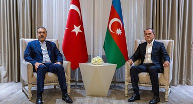 Dışişleri Bakanı Fidan, Azerbaycan Dışişleri Bakanı Bayramov ile bir araya geldi