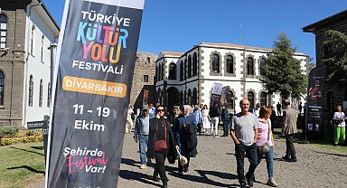 Diyarbakır'da 'Kültür Yolu Festivali' başladı