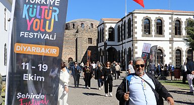 Diyarbakır'da Kültür Yolu Festivali'ne yoğun ilgi