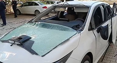 Elazığ'da park halindeki araçta patlama; 1 çocuk yaralı