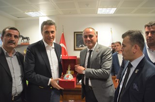 Fikret Orman'dan Başkan Sertaslan'a Ziyaret
